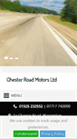 Mobile Screenshot of chesterroadmotors.co.uk
